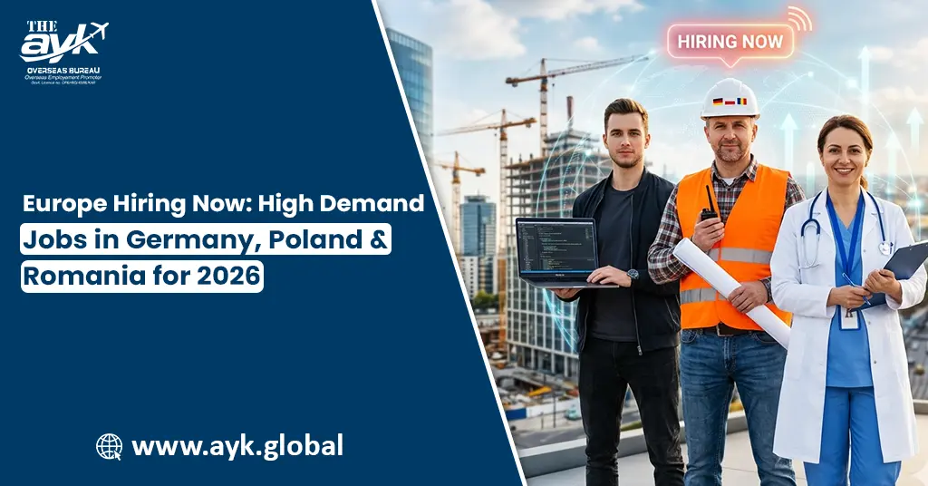 Europe Hiring Now: High-Demand Jobs in Germany, Poland & Romania for 2026